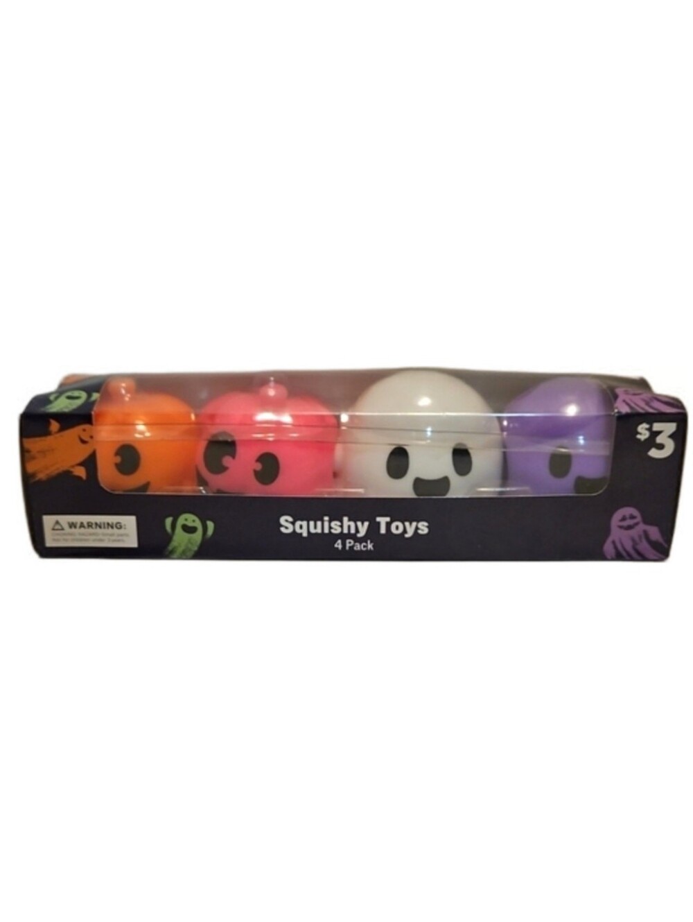 *Viral* Popshelf Halloween Squishy Toys 4-Pack Set - Picture 2 of 5